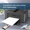 A4 full-sheet printed matte labels suitable for laser and inkjet printers, 50 sheets, 50 labels, self-adhesive full-sheet A4 labels, mailing labels, full-page labels, self-adhesive labels, self-adhesive labels Specification image